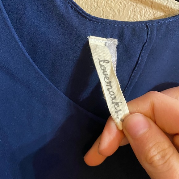 Deep blue blouse - Picture 3 of 3